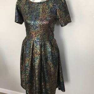 LuLaRoe Amelia Large mermaid HTF
